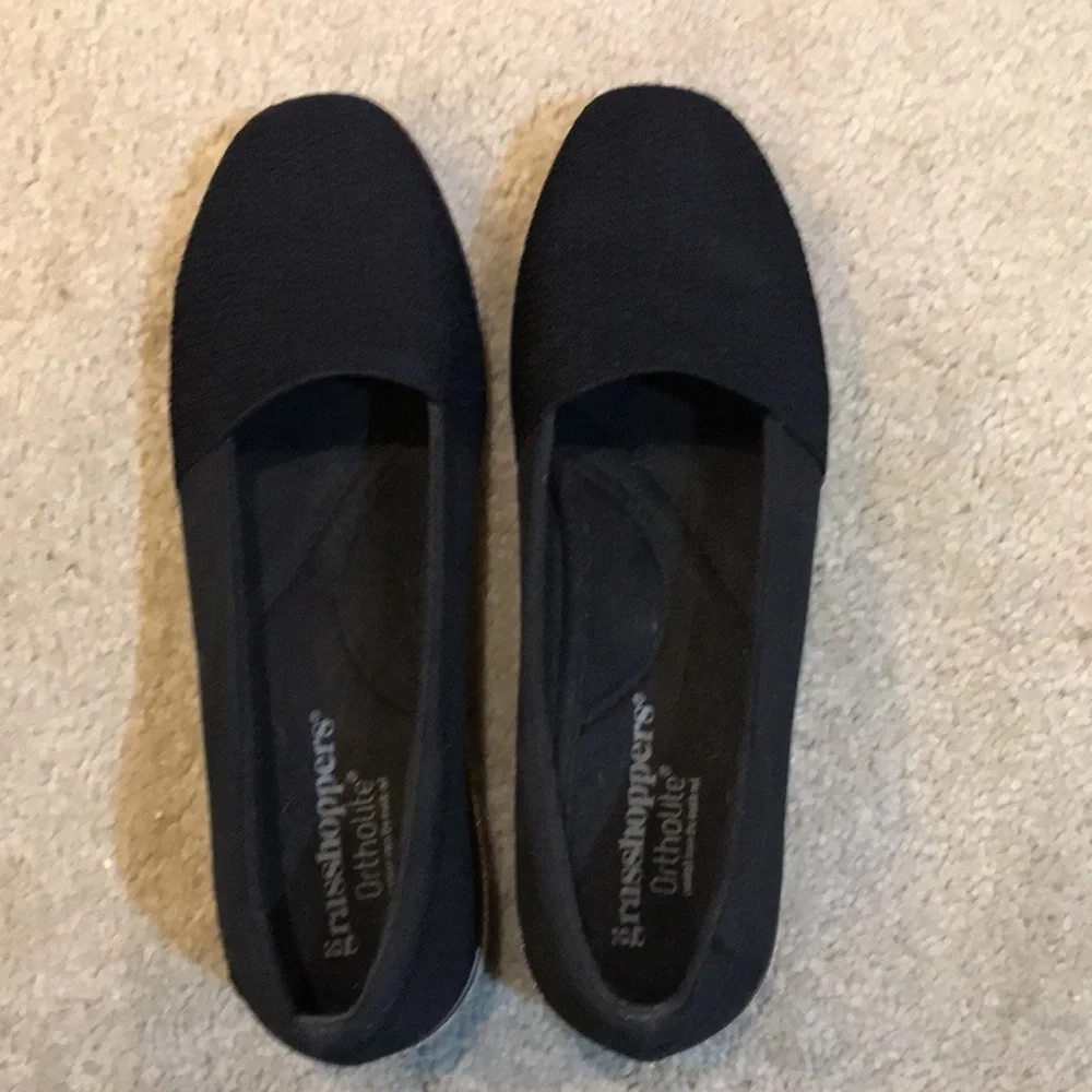 Grasshoppers Ortholite Wedge Walking Shoes with Memory Foam-Size 9.5W